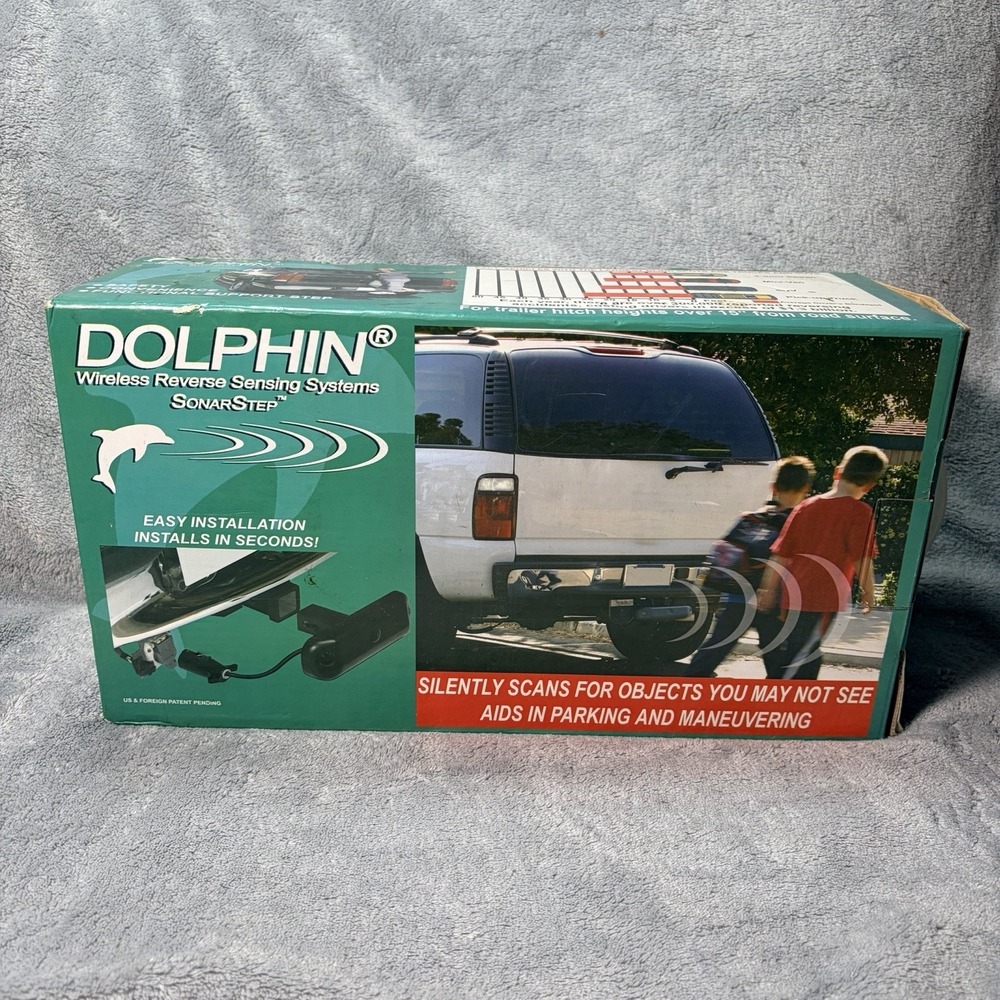 Dolphin Wireless Trailer Hitch Reverse Sensing System SonarStep Backup Assist